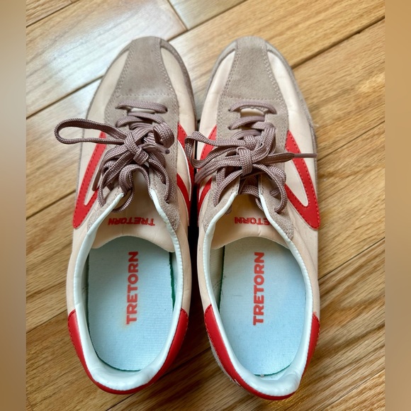 Tretorn Rawlins Blush Sneaker 7.5 - Picture 2 of 6